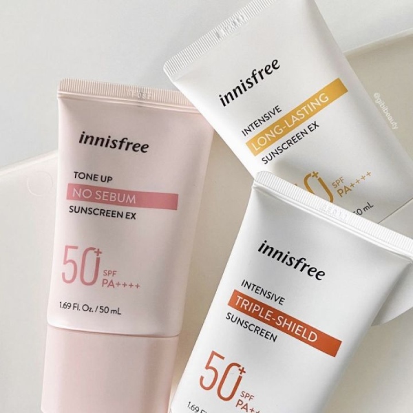 image6-85 Ba tuýp kem chống nắng với thiết kế khác nhau, có chỉ số SPF 50+ và PA++++, thương hiệu Innisfree.