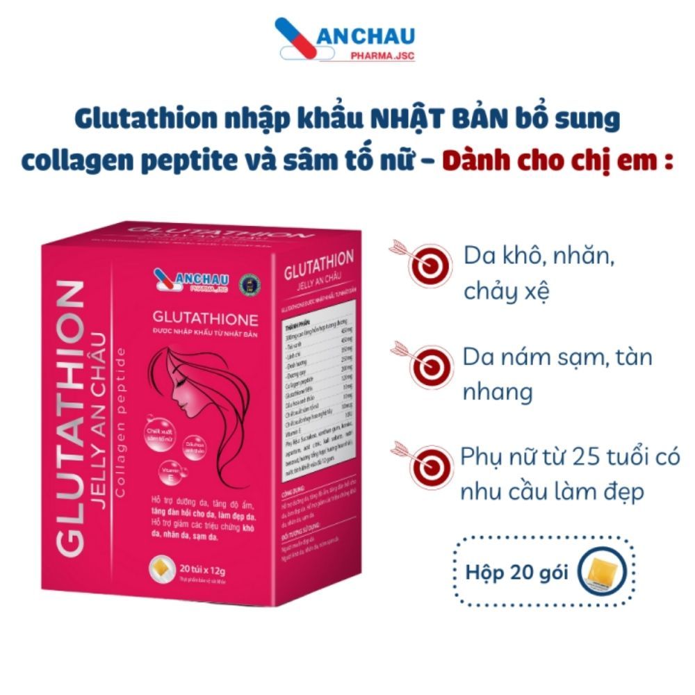 Thạch collagen Glutathion Jelly An Châu