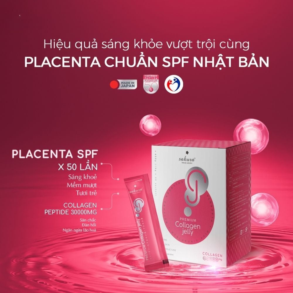 Thạch Sakura Collagen Premium Jelly