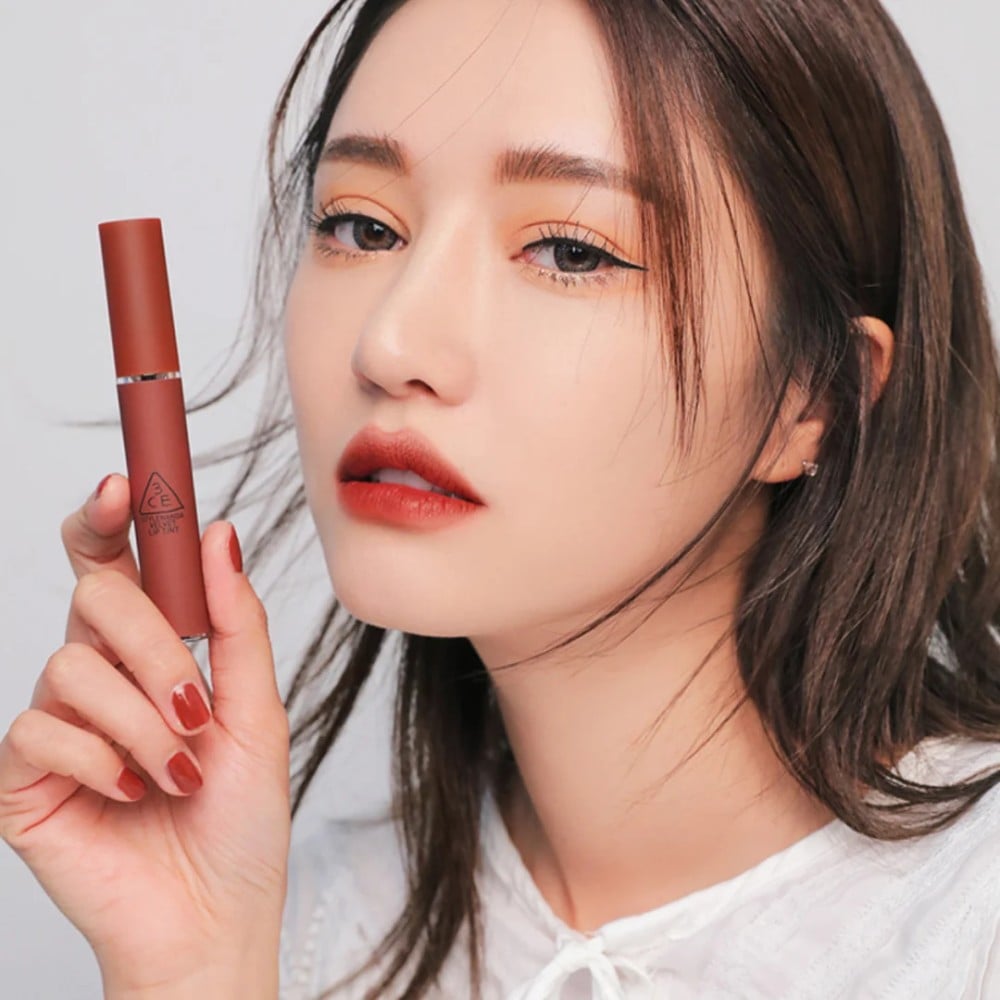 9.3.13 - thegioiskinfood - Son 3CE Velvet Lip Tint - Taupe