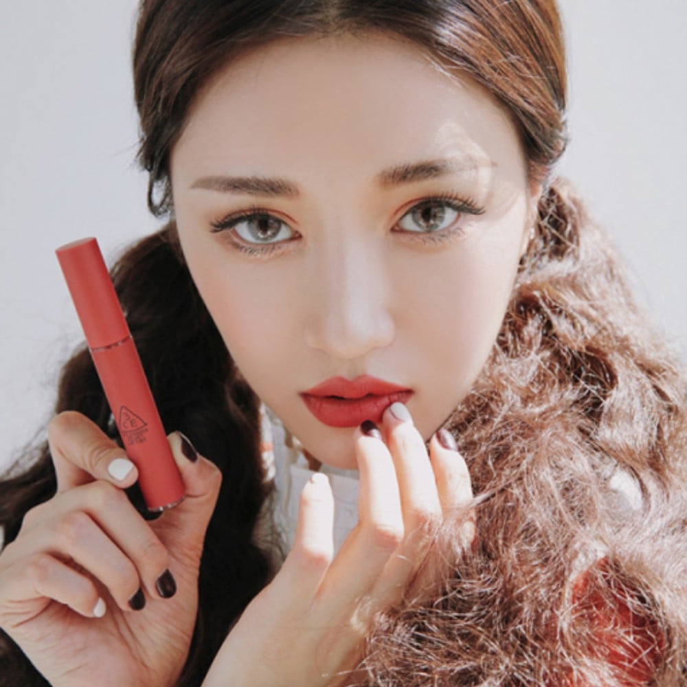 9.3.14 - thegioiskinfood - Son 3CE Velvet Lip Tint - Daffodil
