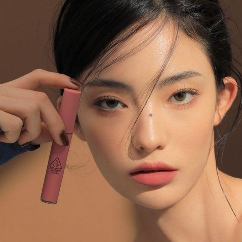 9.3.1 - thegioiskinfood - Son 3CE Velvet Lip Tint - Cashmere Nude