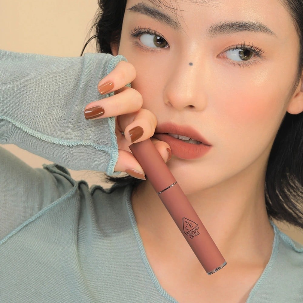 9.3.2 - thegioiskinfood - Son 3CE Velvet Lip Tint - Walk N Talk