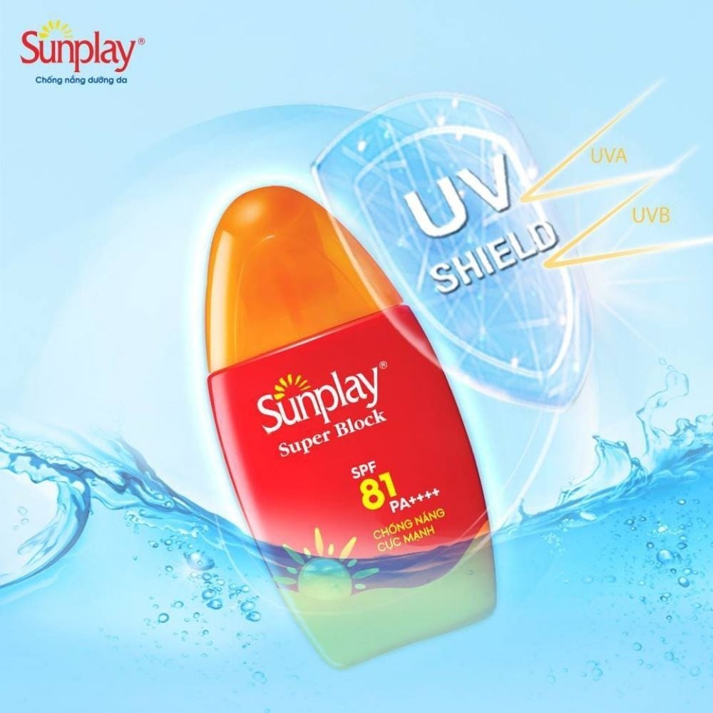 Sữa chống nắng vượt trội Sunplay Super Block SPF81