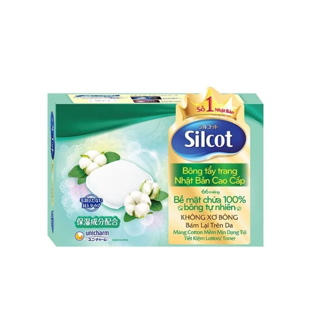 Bông tẩy trang Silcot Soft Touch Premium Cotton