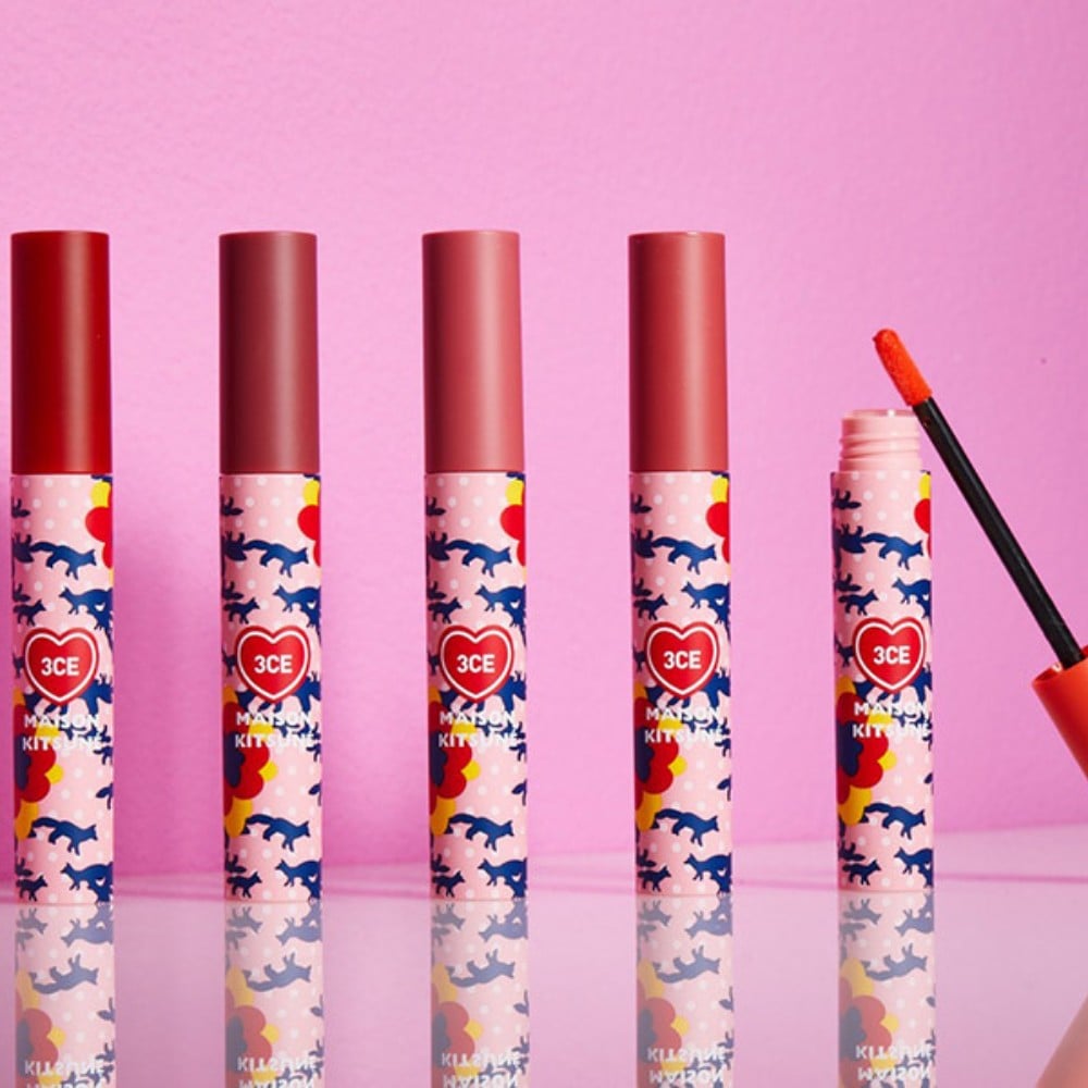 13-2_-_thegioiskinfood_-_son_3ce_maison_kitsune_velvet_lip_tint 13.2 - thegioiskinfood - Son 3CE Maison Kitsune Velvet Lip Tint