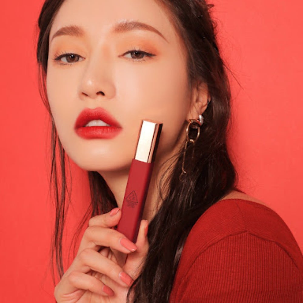14.6 - thegioiskinfood - 3CE Cloud Lip Tint - Macaron Red