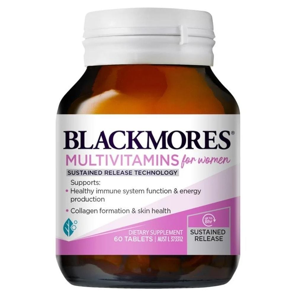 Viên uống Blackmores Multivitamin For Women bổ sung Vitamin tổng hợp