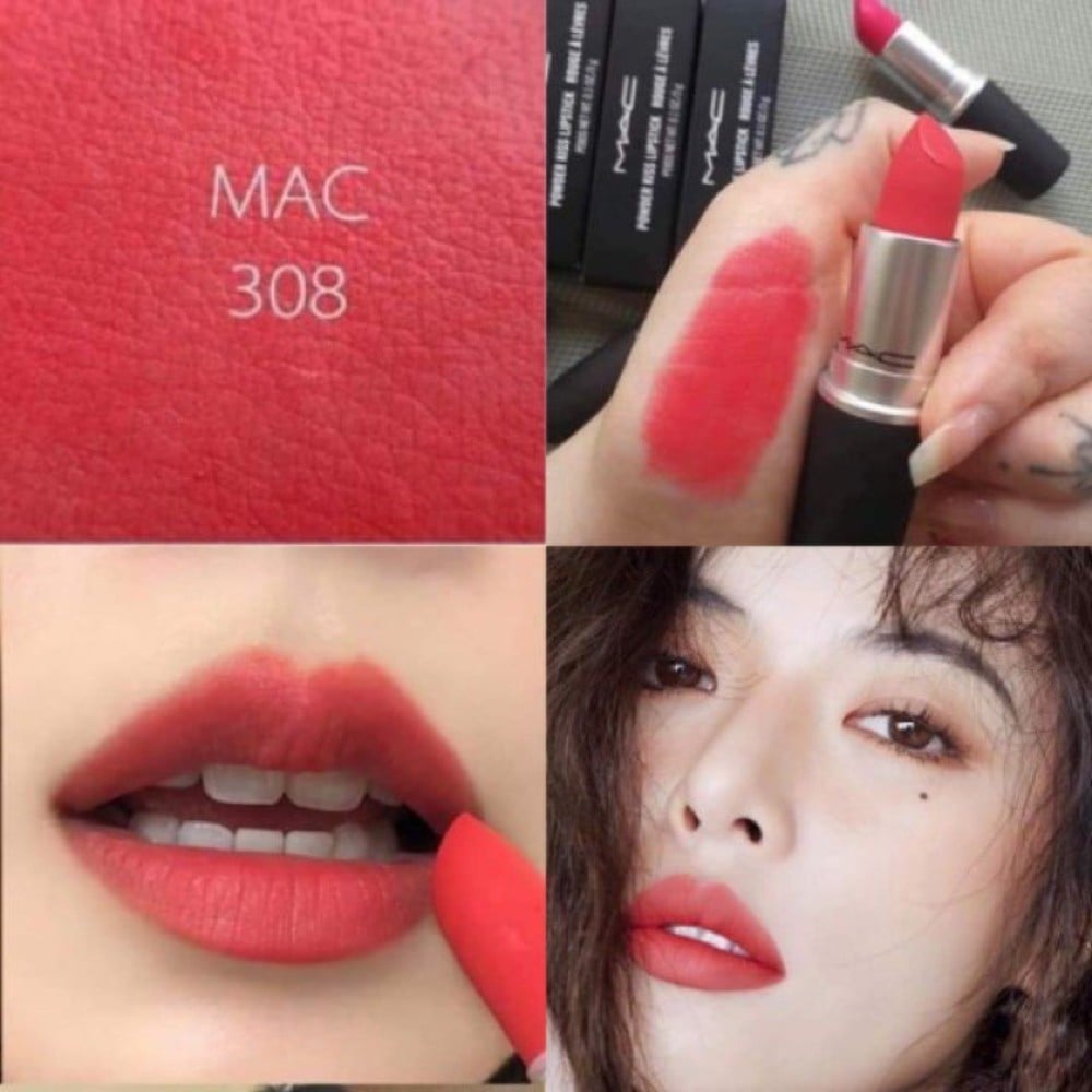 28.14 - thegioiskinfood - Son MAC Powder Kiss Mandarin O