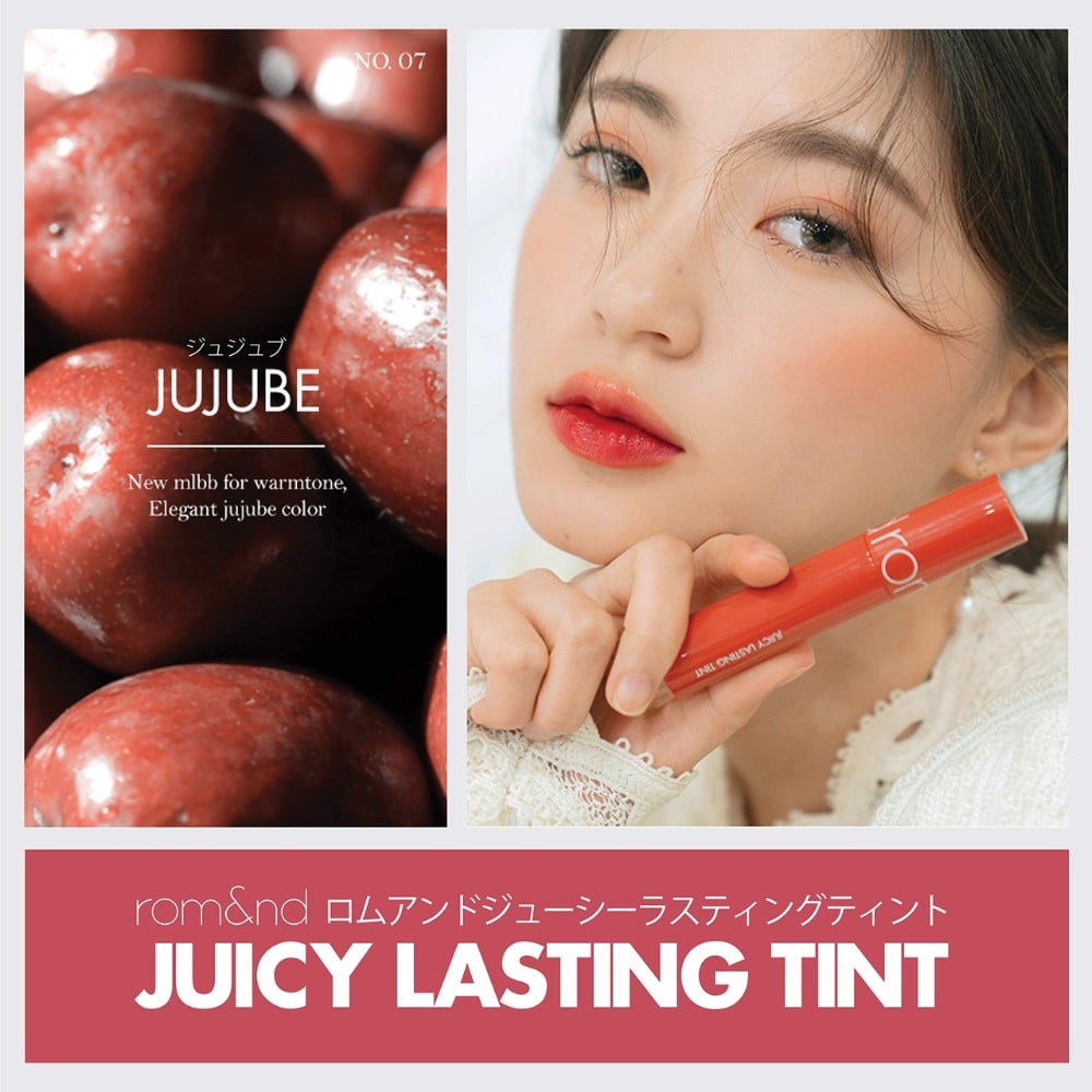 30-6_-_thegioiskinfood_-_son_romand__juicy_lasting_tint_mau_07_jujube 30.6 - thegioiskinfood - Son Romand Juicy Lasting Tint màu 07 Jujube