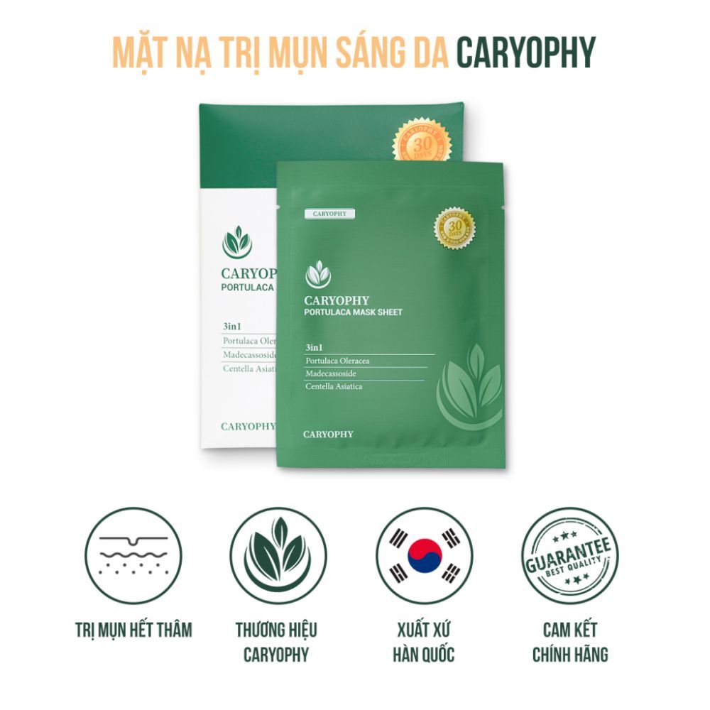 Mặt nạ Caryophy Portulaca Mask Sheet