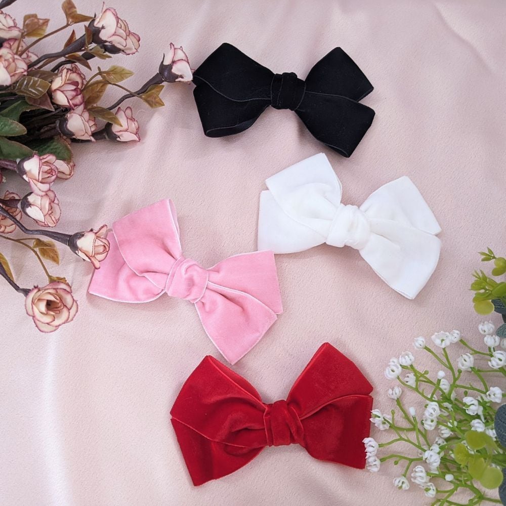 kẹp tóc kiểu nơ