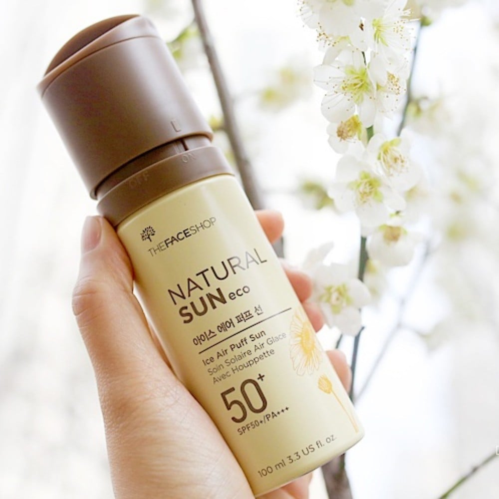 8.5 - thegioiskinfood.com - Kem chống nắng The Face Shop Natural Sun Eco