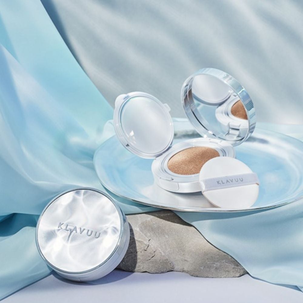 Phấn Nước Klavuu Blue Pearlsation Xanh