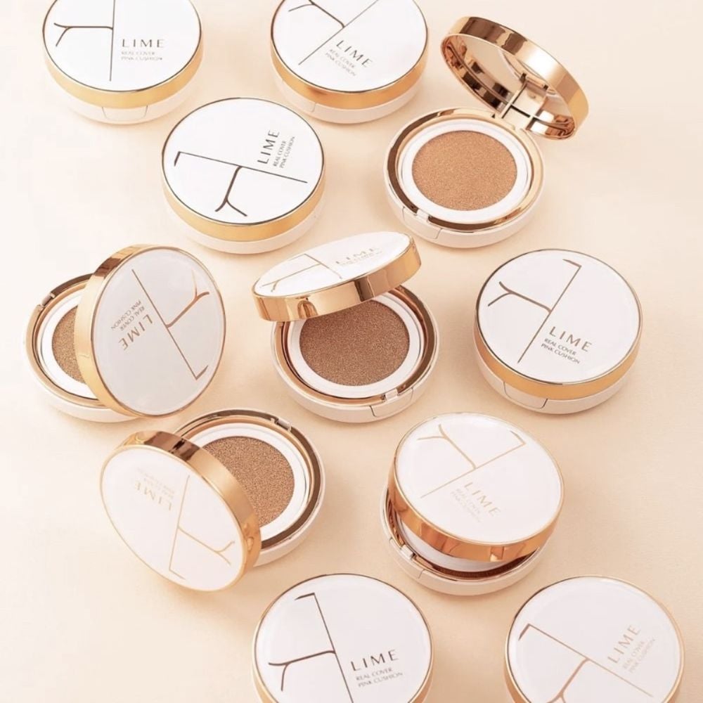 Phấn Nước Lime Real Cover Pink Cushion SPF50+ PA+++
