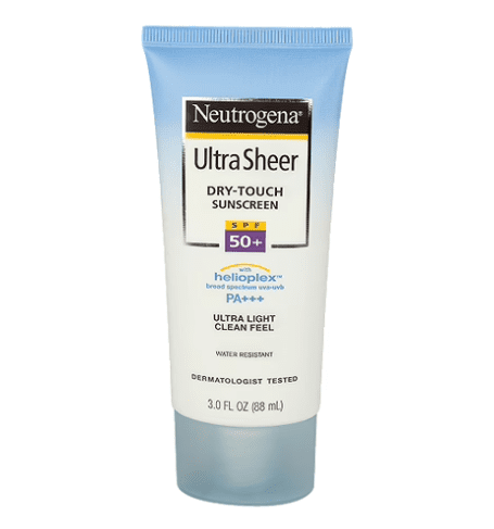 Khám phá 10 loại kem chống nắng không cồn an toàn, xuất sắc cho mọi làn da! 1 Kem Chống Nắng Neutrogena Ultra Sheer Dry Touch SPF 50+ 88ml