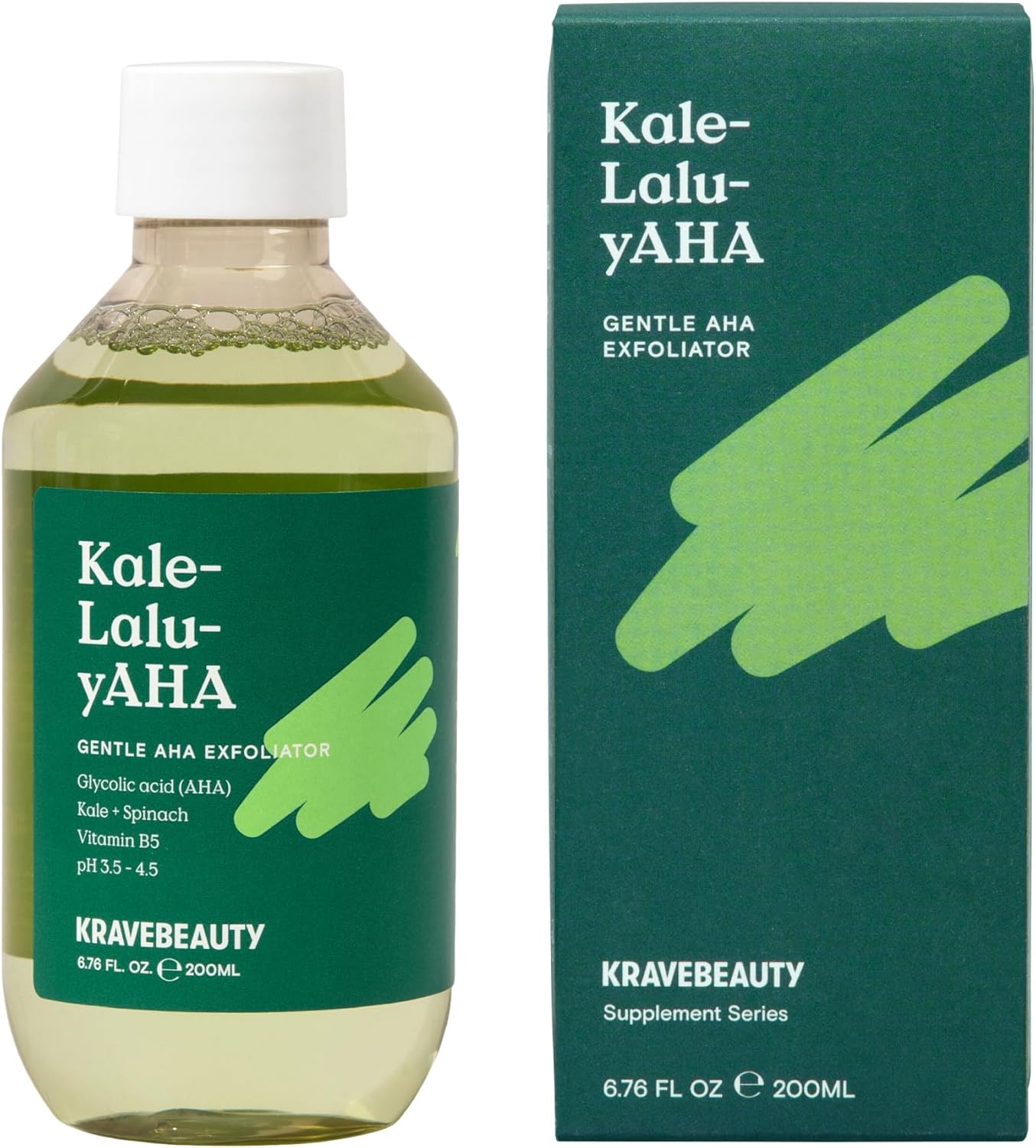 Top 10 Toner AHA Đánh Bay Mụn, Tỏa Sáng Làn Da 2025 1 Krave Beauty Kale-Lalu-yAHA