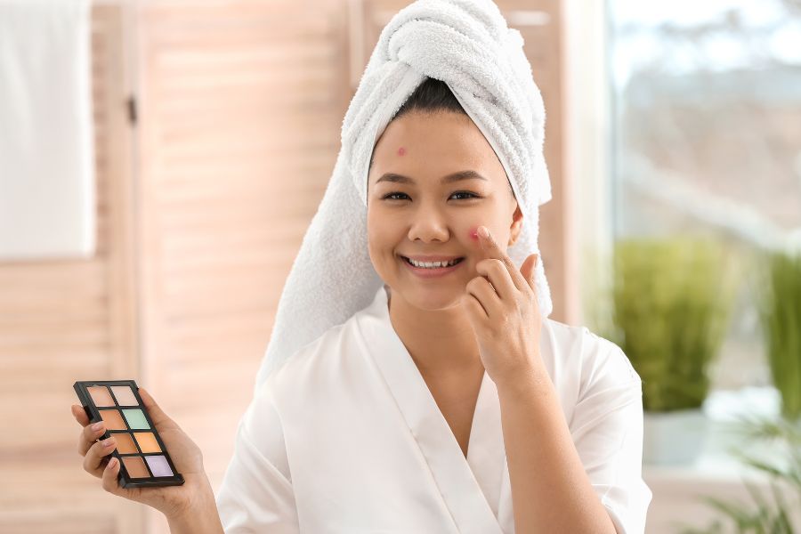 Cách che khuyết điểm cho da khô an toàn và hiệu quả