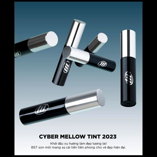 Vẻ hiện đại, cá tính của bao bì và thiết kế son kem lì Merzy Cyber Mellow Tint