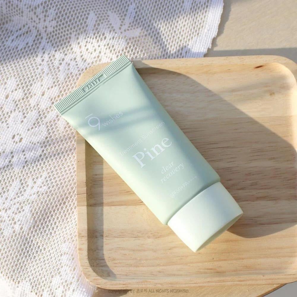 23.3.6 - thegioiskinfood.com - Kem chống nắng 9 Wishes Pine Clear Recovery Treatment Sunscreen