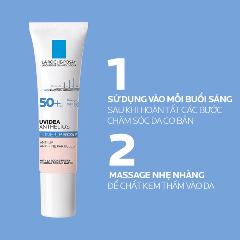 42.4 - thegioiskinfood.com - Kem chống nắng La Roche Posay Uvidea Anthelios Tone-Up Rosy
