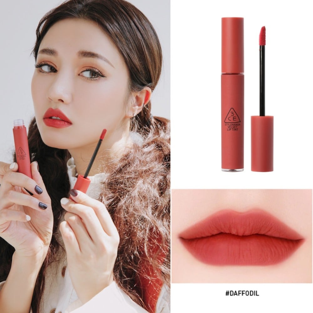 food_-_3ce_velvet_lip_tint_-_daffodil_c6186e600ea14b13b8d4f258c47fe6ed 4.12 - thegioiskinfood - 3CE Velvet Lip Tint - Daffodil