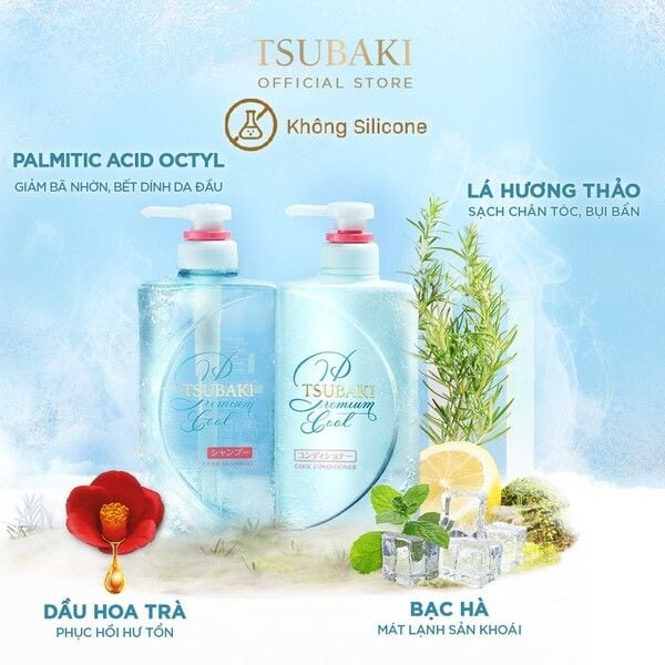 Hương thơm của dầu gội đầu Tsubaki ngọt ngào