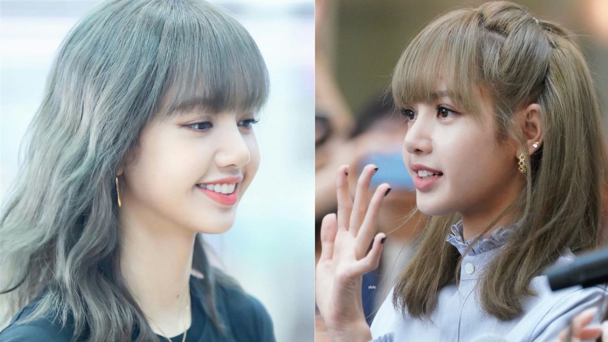 Hai hình ảnh ghép lại của một người với tóc ngang vai, đang mỉm cười và giơ tay chào.