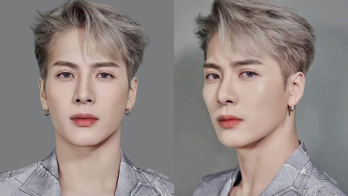 mau-nau-lanh-nam-8 Hình ảnh ghép của một người với tóc ngắn màu sáng và áo vest, nhìn chính diện và góc nghiêng.