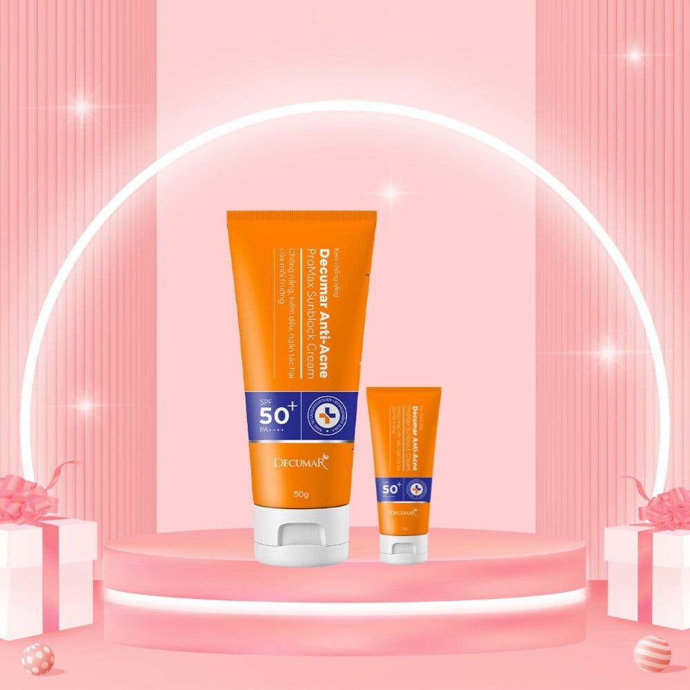 1.3.7 - thegioiskinfood.com - Kem chống nắng Decumar Promax Anti-Acne Promax Sunblock Cream