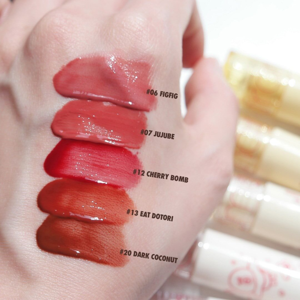omand_line_friends_juicy_lasting_tint_f9c69052c7e841b48392cc2f58132a1e Bảng màu son Romand Line Friends Juicy Lasting Tint