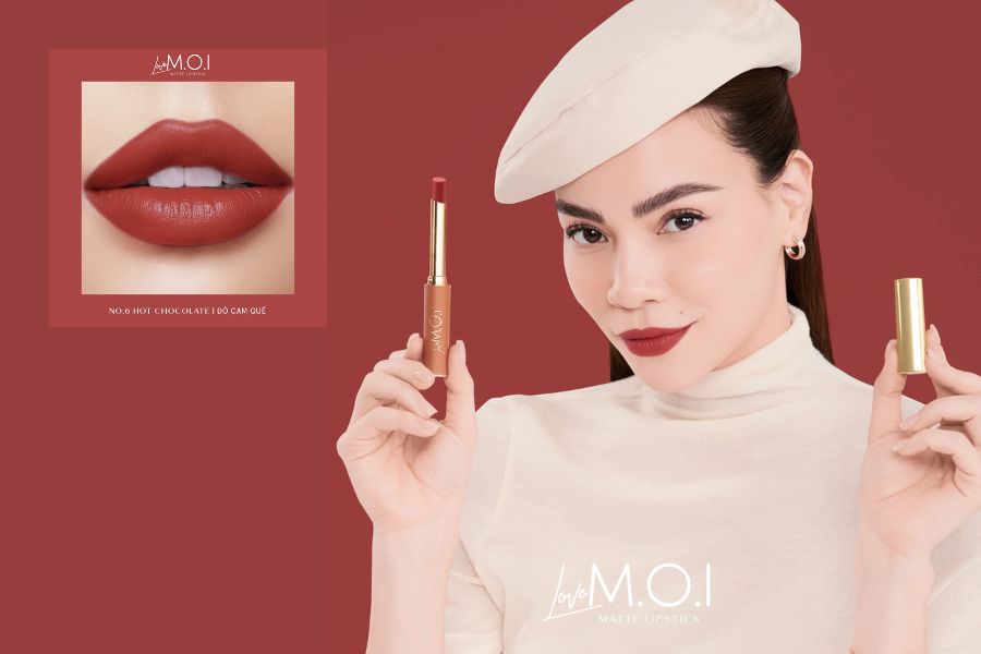 Phương pháp thoa son kem và son sáp phủ kín môi