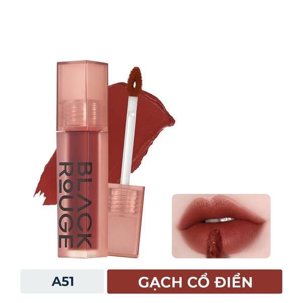 Son kem Black Rouge Air Fit Velvet Tint A51