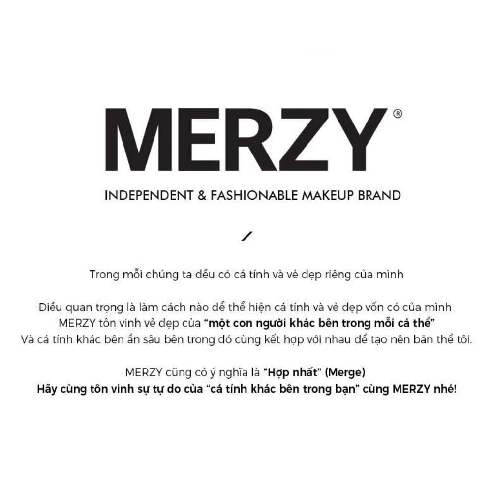 Giới thiệu thương hiệu son Merzy