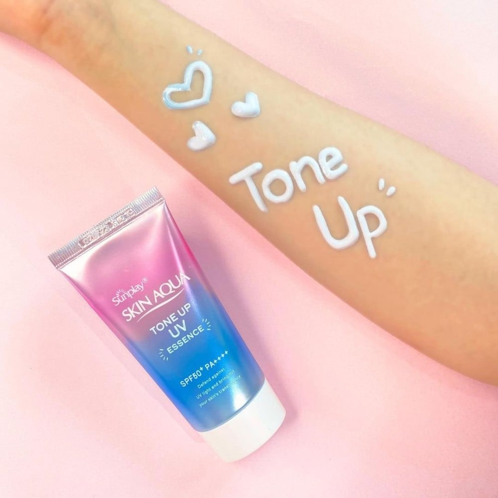 17.3.5 - thegioiskinfood.com - Sunplay Skin Aqua Tone Up UV Essence - Lavender