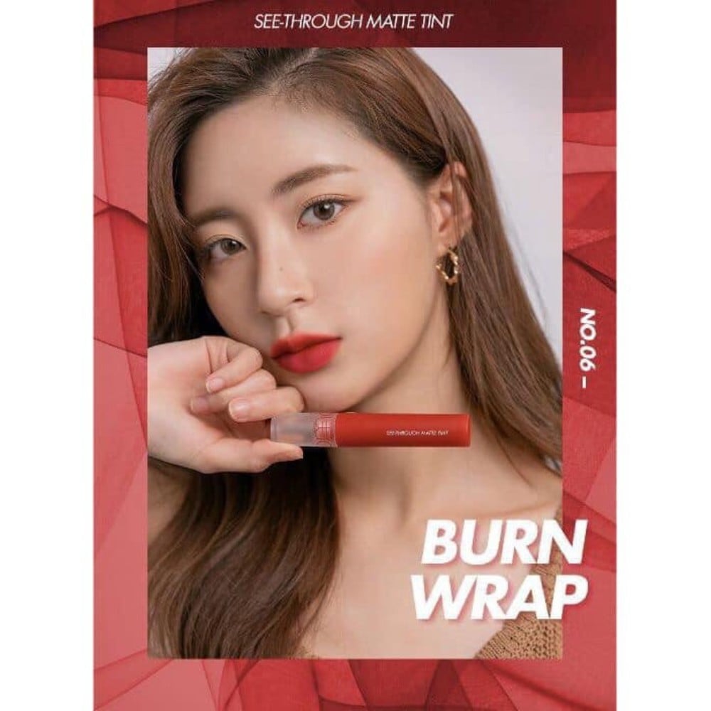 thegioiskinfood_-_son_romand_see_-through_matte_tint_mau_06_burn_wrap 30.5 - thegioiskinfood - Son Romand See -Through Matte Tint màu 06 Burn Wrap