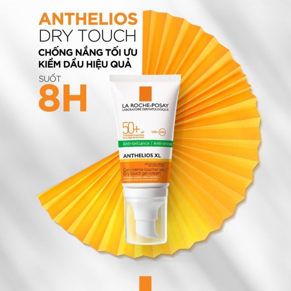 12.3 - thegioiskinfood.com - La Roche-Posay Anthelios Anti-Shine Gel-Cream Dry Touch Finish Mattifying Effect SPF50+