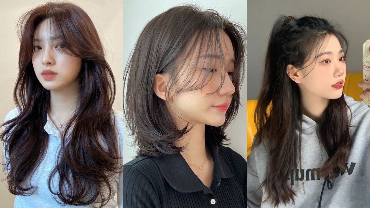 toc-day-nen-de-kieu-gi-1 Ba người với các kiểu tóc khác nhau: tóc dài uốn lọn, tóc ngắn ngang vai, và tóc buộc nửa đầu.