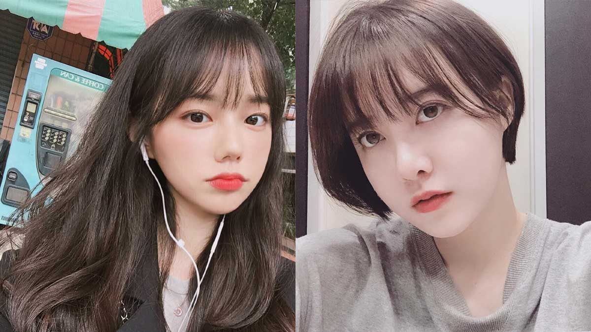 Hai người chụp ảnh chân dung, một người tóc dài, một người tóc ngắn, biểu cảm tự nhiên trước ống kính.