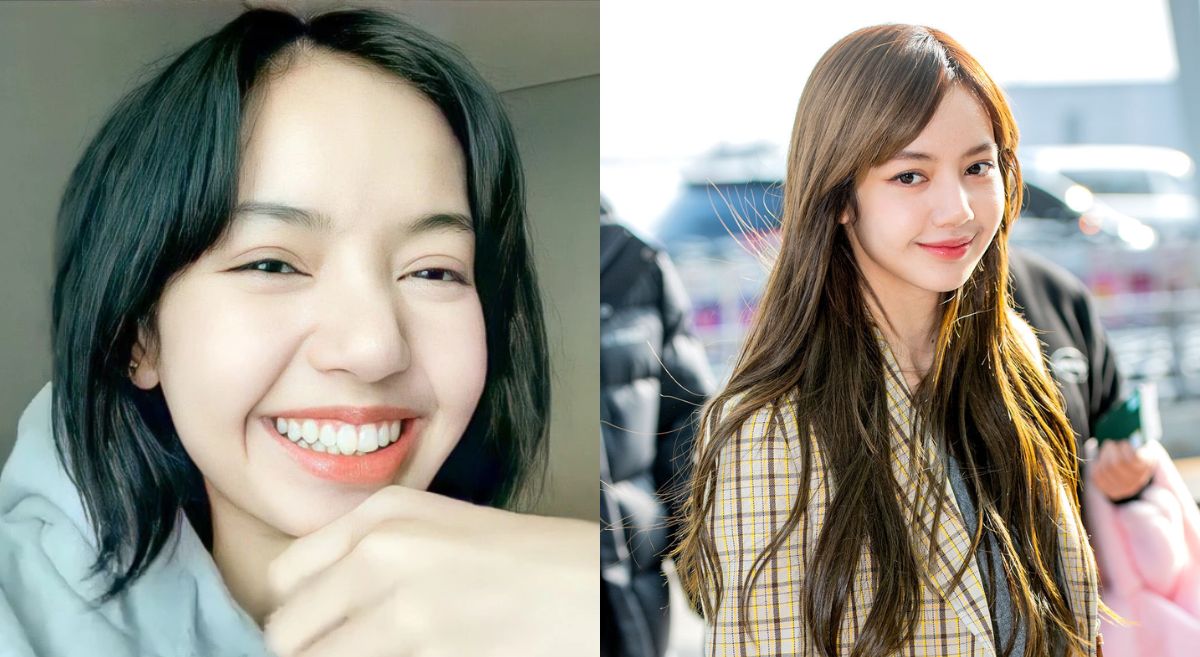 toc-lisa-1 Hai người phụ nữ đang mỉm cười, một người trong nhà, người kia ngoài trời với áo khoác kẻ sọc.