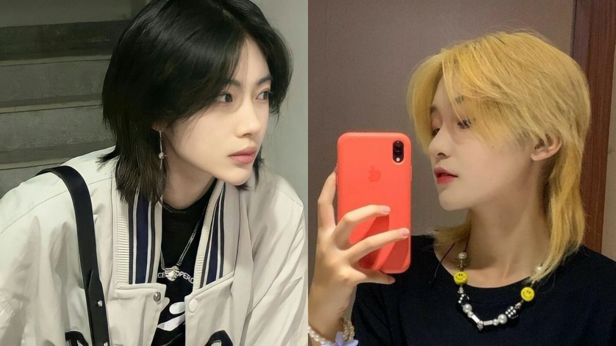 Tóc mullet nữ hai mái