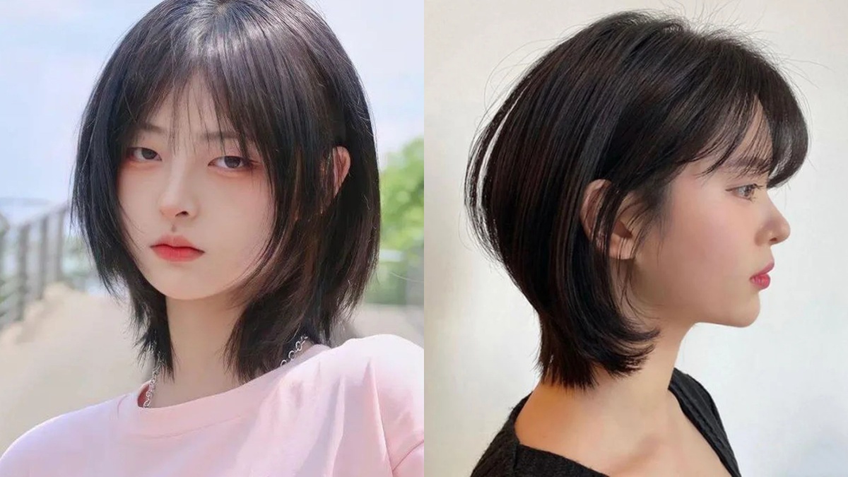 Kiểu tóc mullet nữ cho học sinh
