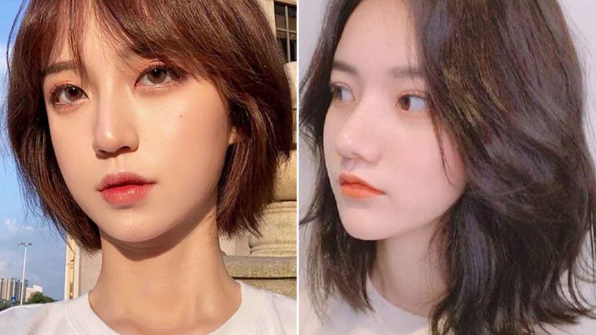 Tóc mullet nữ cho mặt dài