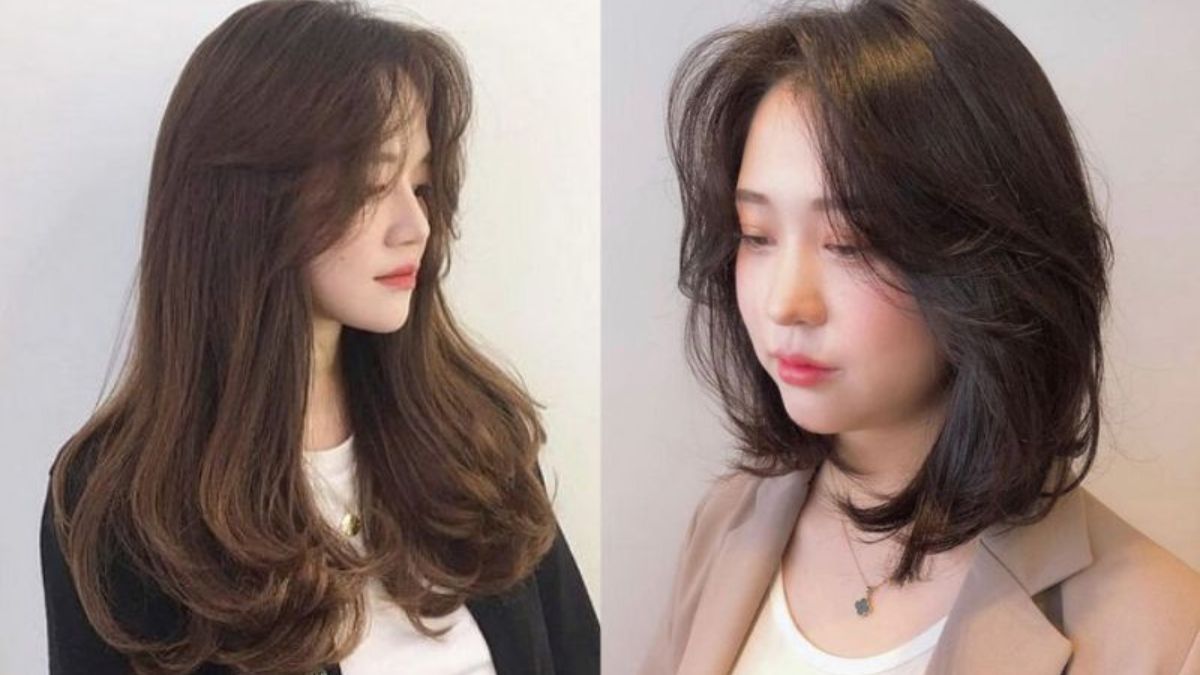 toc-uon-chu-c-17 Hai người với kiểu tóc khác nhau, một dài và một ngắn, nhìn nghiêng với biểu cảm thư thái.