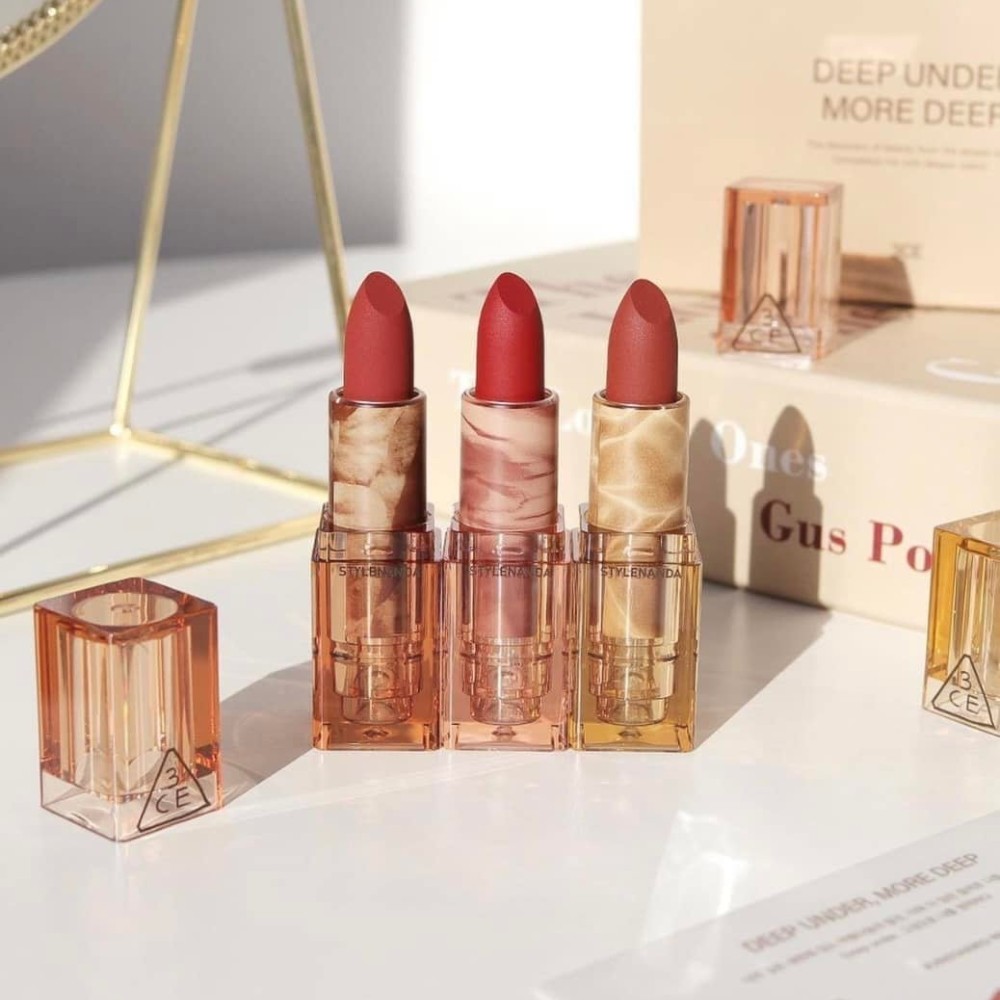 under_lip_color_kit__limited_edition__2a7dce8321e54f8e818091fbb75580dd 6.11 - thegioiskinfood - Son 3CE vỏ trong Soft Matte Lipstick More Deep Under Lip Color Kit (Limited Edition)